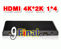 LENKENG LKV314PRO 4K*2K HDMI Splitter 1x4 HDMI 1.4V 3D - ꡷ٻ ͻԴ˹ҵҧ