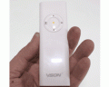 VSON V858 Wireless Presenter and laser Pointer, Fasion Design , Slim ( white color) VSON V858 Wireless Presenter and laser Pointer, Fasion Design , Slim ( white color)