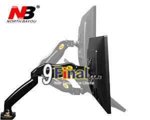 NB F80 Gas Strut Desktop Single Monitor Stand ขาตั้งจอ led, LCD ขาแขวนจอ LCD Stand Support 17" -27" ( Black) - คลิ๊กที่รูป เพื่อปิดหน้าต่าง