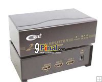 CKL HD92 2 Port HDMI Splitter support up to 1080P