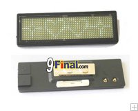 LED Moving Name Board B1248 Series Size 101.6 mm*33mm*5(T)mm (White Color) with battery Backup