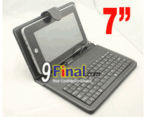 Leather Case For MID 7" ( Tablet PC) with Keyboard USB - ꡷ٻ ͻԴ˹ҵҧ