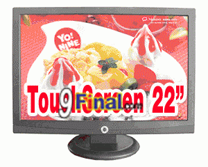 TouchScreen LCD Monitor 22 " KJ-2200T (VGA + USB TOUCH SCREEN ) - ꡷ٻ ͻԴ˹ҵҧ