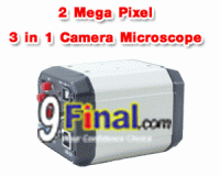 OMYJA 2.0 Mega Pixel 3 in 1 Digital Industrial microscope Camera ( VGA + AV out + USB)