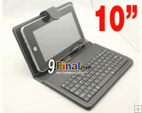 Leather Case For MID 9.7"-10.2" ( Tablet PC) with Keyboard USB