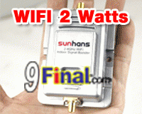 SUNHANS SH-2000 WIFI Booster 2000 mW 33 dbm 802.11b/g/n SMA Broadband Wi-Fi Amplifiers - ꡷ٻ ͻԴ˹ҵҧ