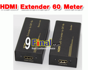 hdmi repeater HDMI Extender 60 Meter (TX + RX) - ꡷ٻ ͻԴ˹ҵҧ