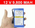 Super Rechargeable Lithium-ion Battery 12V 9800mAh Super Rechargeable Lithium-ion Battery 12V 9800mAh