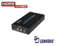 LENKENG LKV363 Video/S-video + Stereo Audio to HDMI 1080P/720P Converter ( Scaler) LENKENG LKV363 Video/S-video + Stereo Audio to HDMI 1080P/720P Converter ( Scaler)