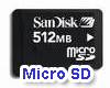 Flash - Micro SD Memory ( T-Flash)